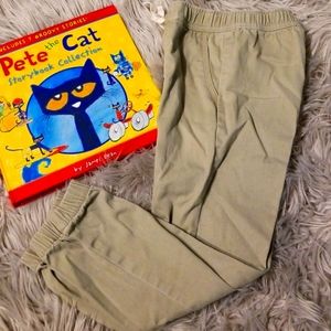 Chaps boys size 4 khaki style joggers(see below)